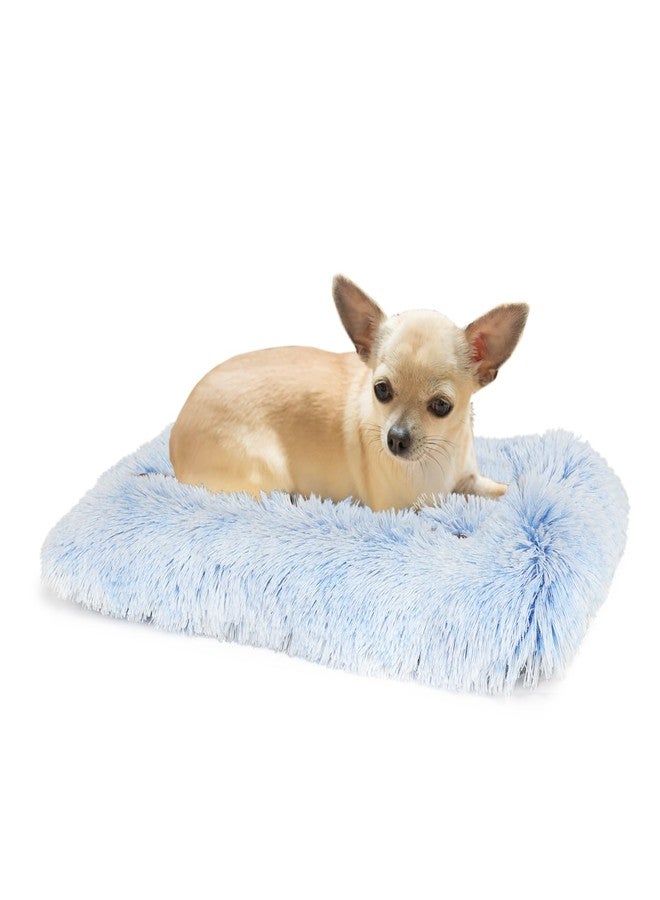 nononfish Puppy Crate Bed Washable Small for Small Dogs Non Chewable Material XS 22 Inch Plush Washable Crate Mat for Cages Sofa Protect - Image 1